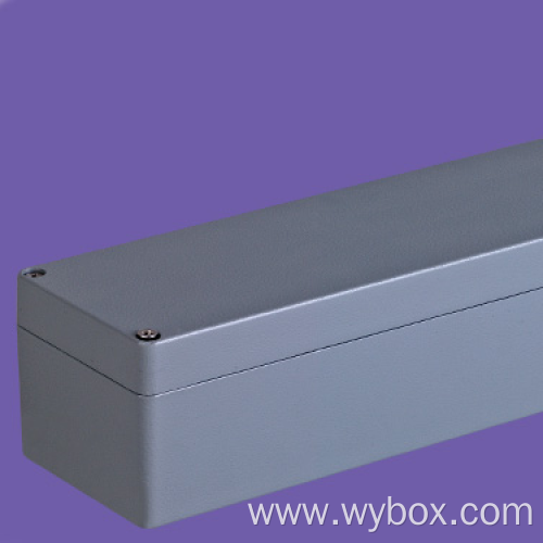 Aluminum enclosure for electronics aluminum waterproof enclosure IP67 aluminium wall mount box AWP514 with size 250*80*80mm